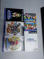 gc game cube 5隻 Luigi Mario party 4 Mario final fantasy ryatal 機戰 gc 送1隻hudson遊戲