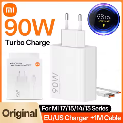 Xiaomi 90W Fast Charger 67W USB Fast Adapter Mi 17 15 14 13 12Ultra Redmi Note 12T Pro Turbo Charge 