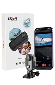 SJCAM C100+ Mini WiFi Action Camera 4K30fps Pocket Wearable Body Camera, Magnetic APP Control, Under