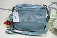 【Sunny Buy精品館】◎現貨出清◎KIPLING 凱浦林 HB6877 藍灰色防水帆布 斜背包 多口袋 猴子包