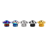 Wanyifa Titanium Gr5 Nmax Xmax Engine Oil Pan Drain Plug Bolts for Honda Yamaha Z400 Z800 Z900