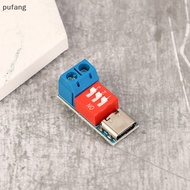 pu  USB-C PD Trigger Board Module PD/QC Decoy Board Fast Charge USB Type-c To 5V 9V 12V 20V Charger Power Delivery Boost Module  fang