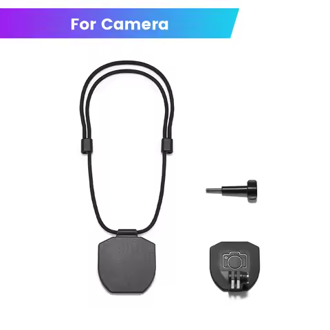 Magnetic Mount For GoPro/Action 6/Action 5 Pro/4/3/Osmo Nano/Pocket 3/Insta360 X4 Magnetic Neck Stra