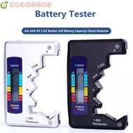 AELEGANT Battery Capacity Detector 9V Voltage Meter Battery Level Tester Battery Monitor Capacitance