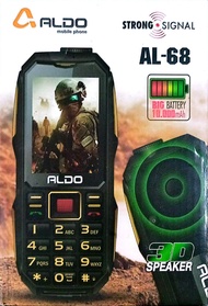 Hp Aldo al68 big speaker 10rbMah - fitur sinyal kuat baterai besar 10.000 mAh speaker 3D.
