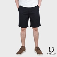 GALLOP : CHINO SHORTS กางเกงขาสั้นผ้าชิโน รุ่น GS9014 สีดำ / ราคาปกติ 1490.-