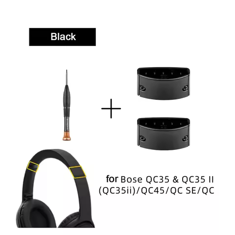 POYATU For Bose QC35 QC35 II QC45 QC SE Lock Clips Only - Replacement Hinge Clasp for Headphones