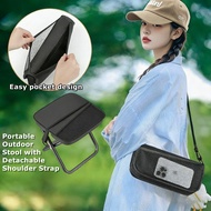 Outdoor Folding Stool Backpack Camping Fishing Travel  Foldable Stool  Chair Kerusi Lipat Bangku Kec
