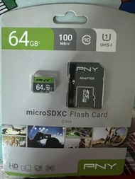 PNY Elite microSDXC 64GB 記憶卡