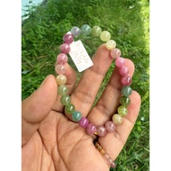 (A185’)(7-7,4mm)vip candy Tourmali bracelet