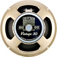 Celestion Vintage 30 12-inch guitar speaker with complex overtones
