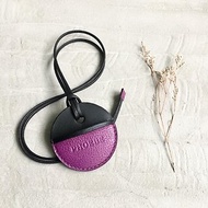 gogoro鑰匙皮套訂製 黑+紫色客製化禮物