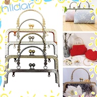 HLAR Purse Frame Kiss Clasp, Vintage Metal Purse Clasp Frame,  20CM Bag Kiss Clasp Lock Bag Making