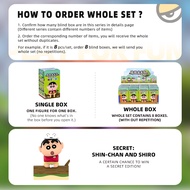 {Children's shop} 52TOYS Crayon Shin-Chan Idling On The Roof Series Blind Box Figure Toy