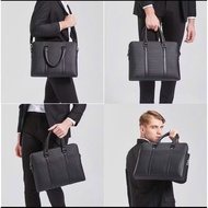 (HT ) Men's office handbag, bag men's leather size 38