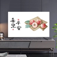 Túi Vải Chống Bụi TV Phong Cách Bắc Âu Co Giãn Sang Trọng Cho Đám Cưới TV LCD 75 Inch 65 Inch 85 Inc