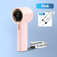GOOJODOQ Nailoong GFS001 4000 mAh Turbo Jet Mini High Speed Rechargeable Fan Handheld Portable Stron