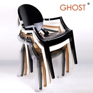 Crystal Dressing Dining Chair Transparent Resin Acrylic Chair Devil Chair Crystal Chair Internet Cel