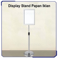 Advertising Board Banner Advertising Billboard Display Stand A4 - AD031