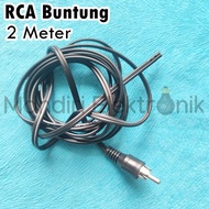2 Meter Male RCA Cable - Short RCA Cable - Short RCA Jack 2M