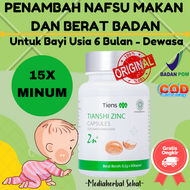 COD (Gratis Ongkir) Zinc Capsule Vitamin Penambah Nafsu Makan Anak bisa dikonsumsi dari bayi 6 bulan hingga dewasa - Penggemuk Badan Penambah Nafsu Makan - Obat Gemuk Sehat - Suplemen Penggemuk Badan Appeton - Susu Penggemuk Badan - Minyak Ikan Salmon