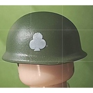 WW 2 American Army helmet (Plastic toy and less than 1.3 cm) c