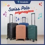 Swiss Polo Fiber Polypropylene Premium 20-24 Inch Expandable Cabin and Airplane Luggage Size