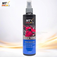 MTX Motorcycle Quick Shine 250ml Spray Wax Motorbike Wax