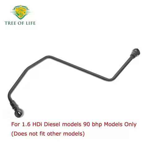New Turbo Oil Feed Pipe For Ford Fiesta Focus 1.6 TDCi Citroen Berlingo C3 C4 Peugeot 307 308 Volvo 