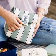 日本BRUNO 野趣保溫保冷野餐包 (綠白條紋)