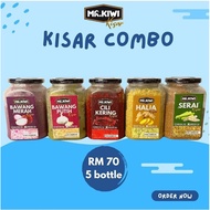 Mr Kiwi Barang Dapur Kisar/Bawang Kisar Homemade/Readymade Condiment/Bawang Putih Kisar/Readymade Pa