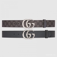 Top Quality 37mm MARMONT Double-Sided Belt Gray And Black Supreme Canvas And Leather [+Original Gift
