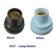 ES  Lamp Holder / Socket Light Bulb Holder c/w Base / E27 lamp holder ceiling / E27 LED bulb holder 