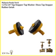 1/2"& 3/4" Tap Stopper/ Tap Washer / Brass Tap Stopper Rubber Getah