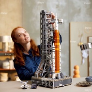 [Hot Sale List] Artemis Space Launcher Boys Assemble~Rocket Setting~Wooden Toys Compatible with Lego
