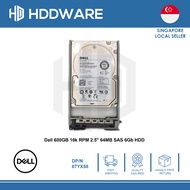 DELL 600GB 10K 6G SAS 2.5'' 512n HDD // 7YX58// 07YX58 // ST600MM0006