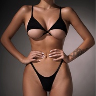 Dier's summer women's fashion bikini lingerie 2-piece set