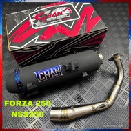 🇲🇾🔥🇹🇭 EXHAUST FORZA 250 NSS250 CHANSPEED ORIGINAL THAI 🇹🇭🔥🇲🇾 EKZOS RACING FORZA NSS 250 CUTTING STAN