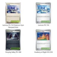 [Pokemon TCG] Stadium Levincia/Dizzying Valley/Academy at Night