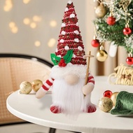 [BEU] Christmas Decoration Gnome Figures Handmade Christmas Gnome Santa Tomte Gnome