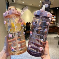 4g1 YGS - 2 LITER Transparent Clear Bottle/2 LITER Transparent Time Marker Bottle