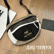 Arcteryx始祖鳥 × BEAMS 聯名款 品牌徽標Logo拉鍊開合斜挎單肩包