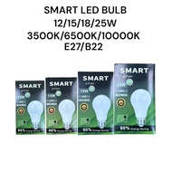 [SIRIM]12W 15W 18W 25W SMART LED BULB E27/B22 LED BULB LIGHT BULB ENERGY SAVING 90% LAMP DOWNLIGHT 1
