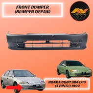 Front Bumper Depan Honda Civic Sr4 Eg9 ( 4 Pintu ) 1992 100% New High Quality