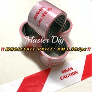 ‼️[READY STOCK]‼️3” x 50m Awas Tape/ Warning Caution Tape