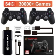 Video Game Console 2.4G Double Wireless Controller Game Stick 4K 10000 games 64GB Retro games
