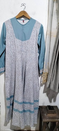 gamis Long Dress Wanita Yanti Mode