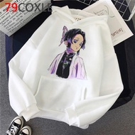 เสื้อกันหนาวลายดาบพิฆาตอสูร Kimetsu No Yaiba TanjirouKamado เสื้อมีฮู้ดผู้ชายสไตล์ฮาราจูกุเกาหลีออลจังไซส์ใหญ่พิเศษพิมพ์ลาย Hoddies