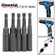 GOSSIP Wrench Extension Sleeve, 6/7/8/9/10mm Alloy Steel Socket Wrench,  Screwdriver Tool Wear-resis