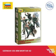 Miniature Figure 1/72 German 120-mm Mortar 42 Zvezda